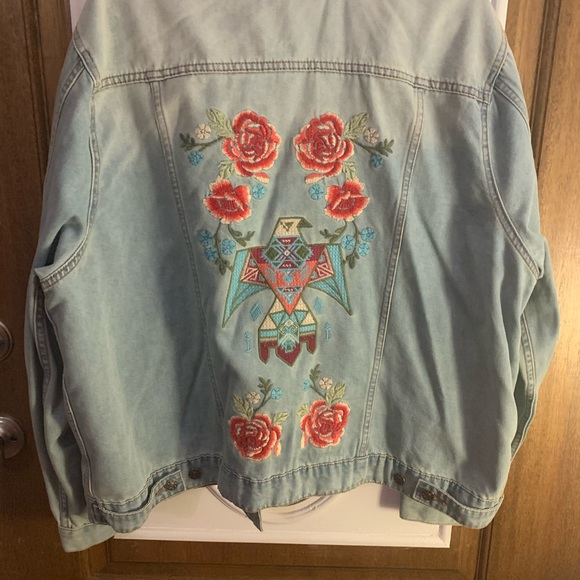 COPY - COPY - Glitzy Girls Boutique embroidered denim plus size 1x - Picture 6 of 15